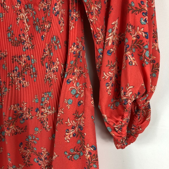 Jessica Simpson Anita Boho Halter-Neck Off-Shoulder Size Small - Picture 4 of 7